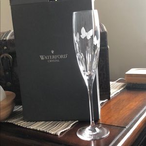 Waterford Crystal Champagne Butterfly flutes